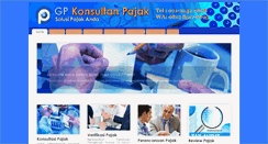 Desktop Screenshot of gpkonsultanpajak.com